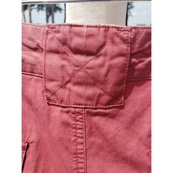 Columbia Women’s Coral Shorts 4" inseam Size 12 Button Zip Closure Spring Summer - Picture 10 of 14